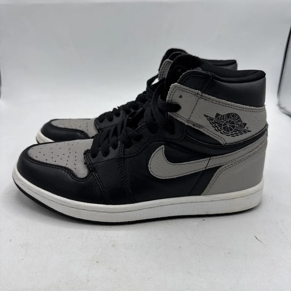 Nike Air Jordan 1 Retro High OG Shadow 2018‎ Mens 7 Black Gray 555088-013